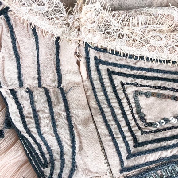 {SOLD} FREE PEOPLE Chiffon Artemis Party Dress 6 - Picture 10 of 11